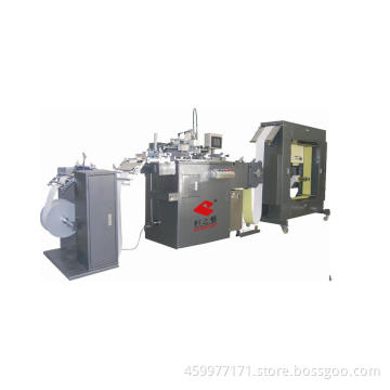 roll to roll paper flat screen printing machine